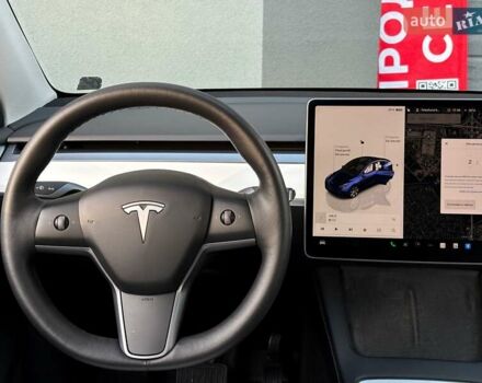 Синий Тесла Model Y, объемом двигателя 0 л и пробегом 59 тыс. км за 32999 $, фото 17 на Automoto.ua