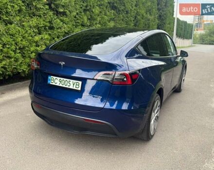 Синий Тесла Model Y, объемом двигателя 0 л и пробегом 85 тыс. км за 31500 $, фото 2 на Automoto.ua