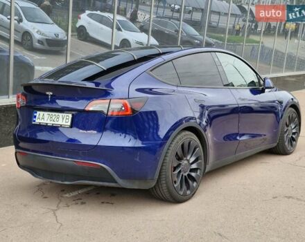 Тесла Model Y 2022 в Киеве на Automoto.ua Синий Тесла Model Y, объемом двигателя 0 л и пробегом 25 тыс. км за 31900 $, фото 2 на Automoto.ua