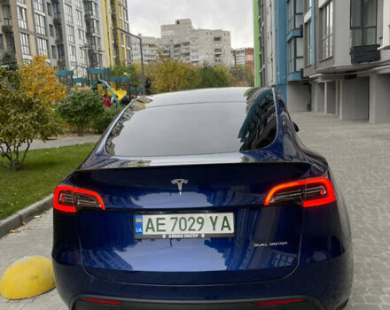 Тесла Model Y 2022 в Днепре (Днепропетровске) на Automoto.ua Синий Тесла Model Y, объемом двигателя 0 л и пробегом 57 тыс. км за 25499 $, фото 5 на Automoto.ua
