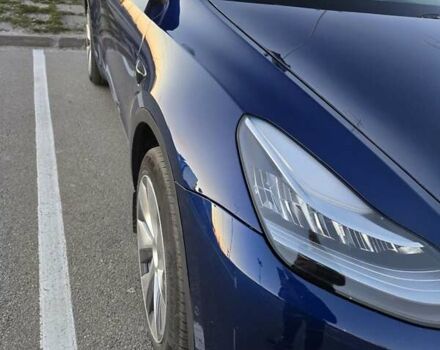 Синий Тесла Model Y, объемом двигателя 0 л и пробегом 31 тыс. км за 27500 $, фото 1 на Automoto.ua