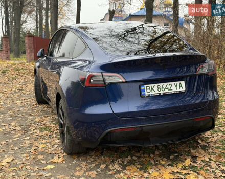 Синий Тесла Model Y, объемом двигателя 0 л и пробегом 133 тыс. км за 23900 $, фото 6 на Automoto.ua