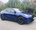Синий Тесла Model Y, объемом двигателя 0 л и пробегом 52 тыс. км за 30900 $, фото 45 на Automoto.ua