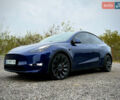 Синий Тесла Model Y, объемом двигателя 0 л и пробегом 38 тыс. км за 28900 $, фото 1 на Automoto.ua
