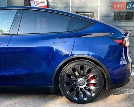 Синий Тесла Model Y, объемом двигателя 0 л и пробегом 92 тыс. км за 31999 $, фото 6 на Automoto.ua