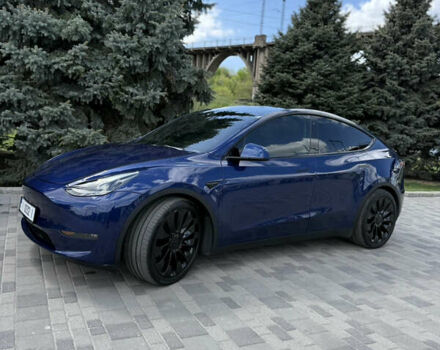 Синій Тесла Model Y, об'ємом двигуна 0 л та пробігом 33 тис. км за 29000 $, фото 17 на Automoto.ua