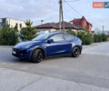 Синий Тесла Model Y, объемом двигателя 0 л и пробегом 52 тыс. км за 30900 $, фото 3 на Automoto.ua