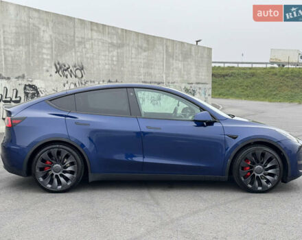 Синий Тесла Model Y, объемом двигателя 0 л и пробегом 66 тыс. км за 24100 $, фото 8 на Automoto.ua