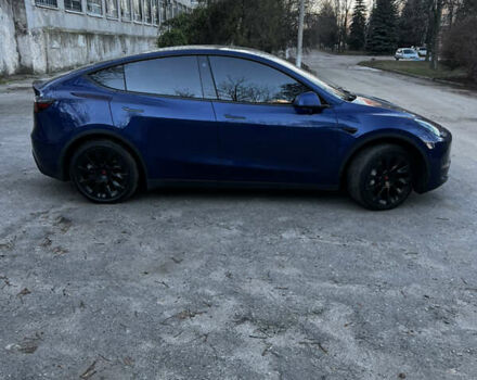Синій Тесла Model Y, об'ємом двигуна 0 л та пробігом 76 тис. км за 23300 $, фото 4 на Automoto.ua