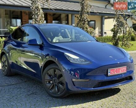 Синий Тесла Model Y, объемом двигателя 0 л и пробегом 80 тыс. км за 25300 $, фото 24 на Automoto.ua