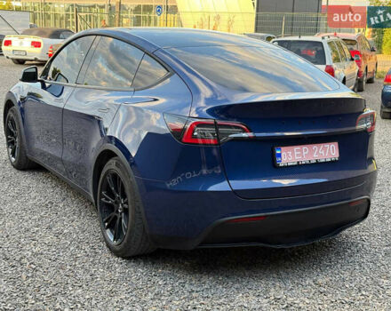 Синий Тесла Model Y, объемом двигателя 0 л и пробегом 149 тыс. км за 21900 $, фото 4 на Automoto.ua