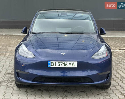 Синий Тесла Model Y, объемом двигателя 0 л и пробегом 36 тыс. км за 33000 $, фото 2 на Automoto.ua