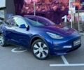 Синий Тесла Model Y, объемом двигателя 0 л и пробегом 48 тыс. км за 32990 $, фото 1 на Automoto.ua