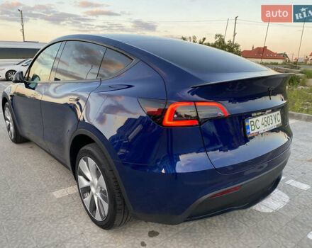 Синий Тесла Model Y, объемом двигателя 0 л и пробегом 15 тыс. км за 28200 $, фото 8 на Automoto.ua