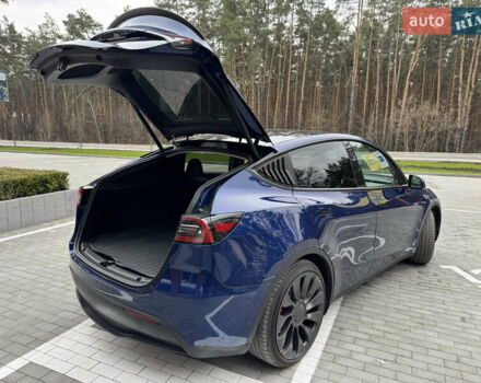 Синий Тесла Model Y, объемом двигателя 0 л и пробегом 18 тыс. км за 31200 $, фото 21 на Automoto.ua