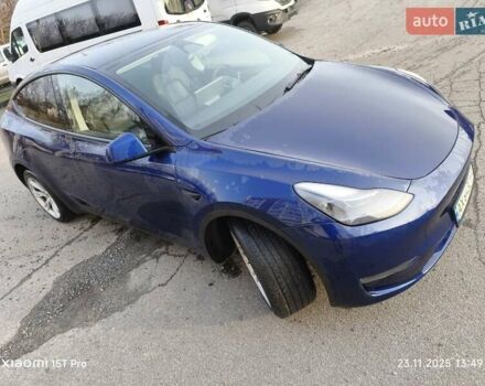 Синій Тесла Model Y, об'ємом двигуна 0 л та пробігом 45 тис. км за 25800 $, фото 1 на Automoto.ua