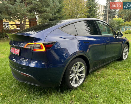 Синий Тесла Model Y, объемом двигателя 0 л и пробегом 37 тыс. км за 27270 $, фото 13 на Automoto.ua