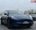Синий Тесла Model Y, объемом двигателя 0 л и пробегом 10 тыс. км за 30494 $, фото 11 на Automoto.ua