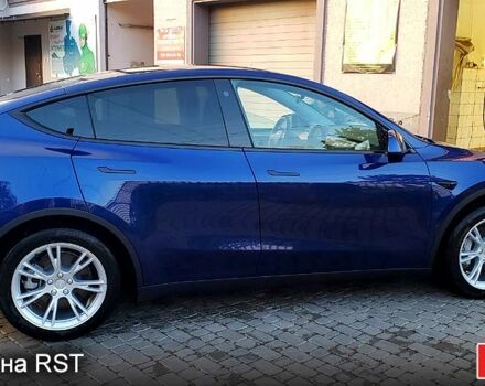 Синий Тесла Model Y, объемом двигателя 0.39 л и пробегом 1000 тыс. км за 32000 $, фото 2 на Automoto.ua