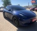 Синий Тесла Model Y, объемом двигателя 0 л и пробегом 43 тыс. км за 30500 $, фото 1 на Automoto.ua