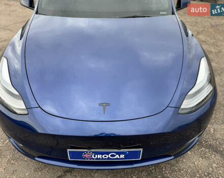 Синий Тесла Model Y, объемом двигателя 0 л и пробегом 36 тыс. км за 31000 $, фото 22 на Automoto.ua