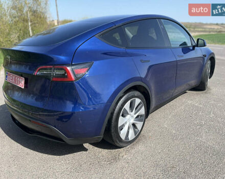 Синий Тесла Model Y, объемом двигателя 0 л и пробегом 28 тыс. км за 28819 $, фото 20 на Automoto.ua