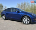 Синий Тесла Model Y, объемом двигателя 0 л и пробегом 28 тыс. км за 28819 $, фото 1 на Automoto.ua