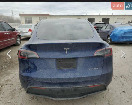Синий Тесла Model Y, объемом двигателя 0 л и пробегом 10 тыс. км за 19700 $, фото 2 на Automoto.ua
