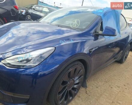 Синий Тесла Model Y, объемом двигателя 0 л и пробегом 37 тыс. км за 23000 $, фото 9 на Automoto.ua