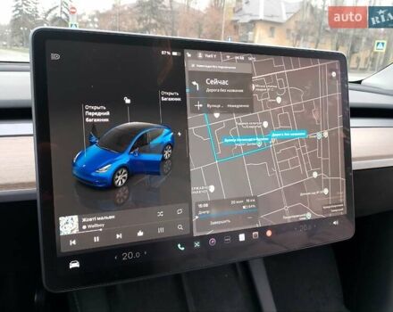Синій Тесла Model Y, об'ємом двигуна 0 л та пробігом 54 тис. км за 30000 $, фото 45 на Automoto.ua