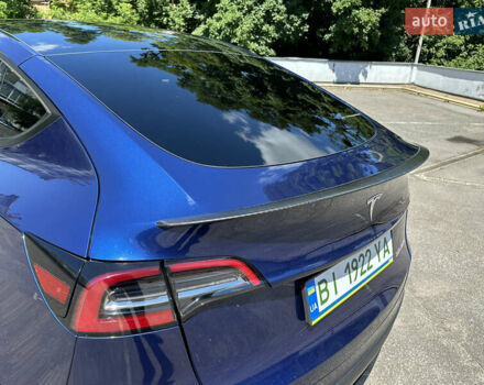 Синий Тесла Model Y, объемом двигателя 0 л и пробегом 15 тыс. км за 33000 $, фото 12 на Automoto.ua