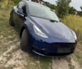 Синий Тесла Model Y, объемом двигателя 0 л и пробегом 37 тыс. км за 26700 $, фото 1 на Automoto.ua