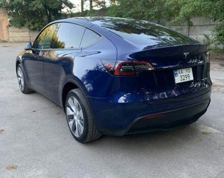 Синий Тесла Model Y, объемом двигателя 0 л и пробегом 34 тыс. км за 26800 $, фото 4 на Automoto.ua