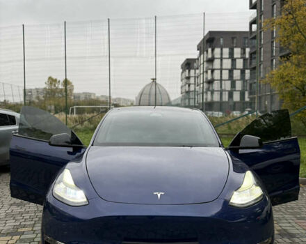 Синій Тесла Model Y, об'ємом двигуна 0 л та пробігом 40 тис. км за 38500 $, фото 2 на Automoto.ua