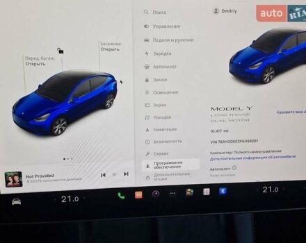 Синій Тесла Model Y, об'ємом двигуна 0 л та пробігом 11 тис. км за 31900 $, фото 21 на Automoto.ua