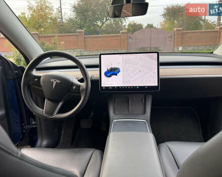Синий Тесла Model Y, объемом двигателя 0 л и пробегом 32 тыс. км за 32800 $, фото 18 на Automoto.ua