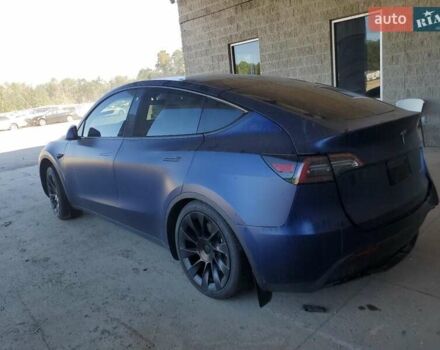 Синий Тесла Model Y, объемом двигателя 0 л и пробегом 23 тыс. км за 23000 $, фото 1 на Automoto.ua