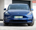 Синий Тесла Model Y, объемом двигателя 0 л и пробегом 55 тыс. км за 27200 $, фото 1 на Automoto.ua