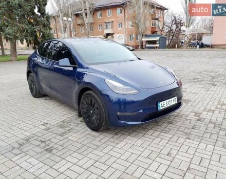 Синій Тесла Model Y, об'ємом двигуна 0 л та пробігом 54 тис. км за 30000 $, фото 4 на Automoto.ua