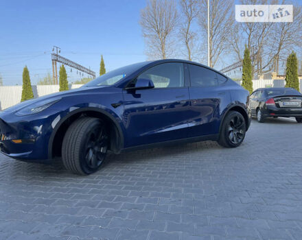 Синий Тесла Model Y, объемом двигателя 0 л и пробегом 17 тыс. км за 34900 $, фото 9 на Automoto.ua