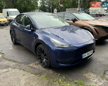 Синій Тесла Model Y, об'ємом двигуна 0 л та пробігом 55 тис. км за 35000 $, фото 2 на Automoto.ua