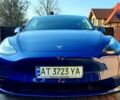 Синий Тесла Model Y, объемом двигателя 0 л и пробегом 12 тыс. км за 35000 $, фото 1 на Automoto.ua