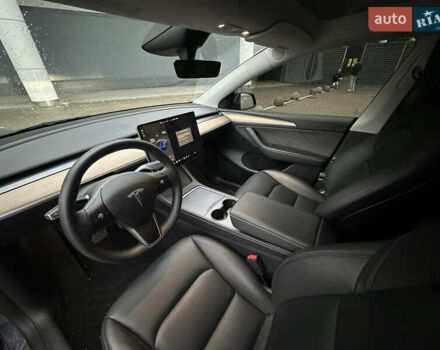 Синий Тесла Model Y, объемом двигателя 0 л и пробегом 36 тыс. км за 33000 $, фото 12 на Automoto.ua