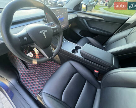 Синій Тесла Model Y, об'ємом двигуна 0 л та пробігом 40 тис. км за 38500 $, фото 15 на Automoto.ua
