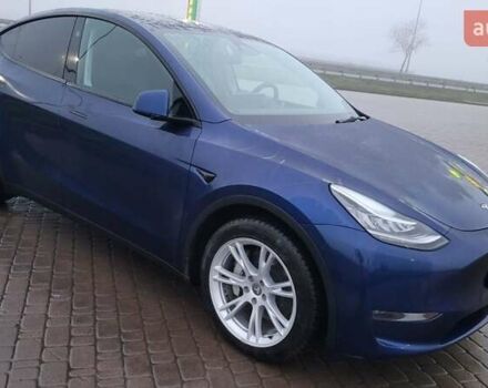 Синій Тесла Model Y, об'ємом двигуна 0 л та пробігом 48 тис. км за 32600 $, фото 5 на Automoto.ua