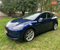 Синий Тесла Model Y, объемом двигателя 0 л и пробегом 37 тыс. км за 27270 $, фото 4 на Automoto.ua