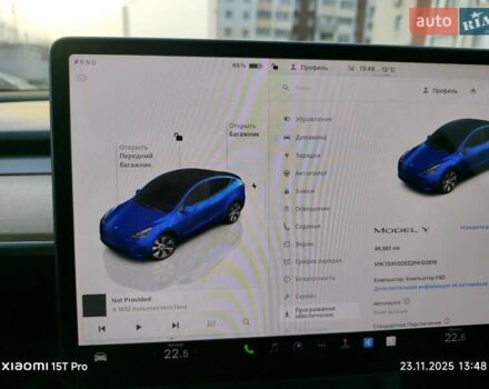 Синій Тесла Model Y, об'ємом двигуна 0 л та пробігом 45 тис. км за 25800 $, фото 23 на Automoto.ua