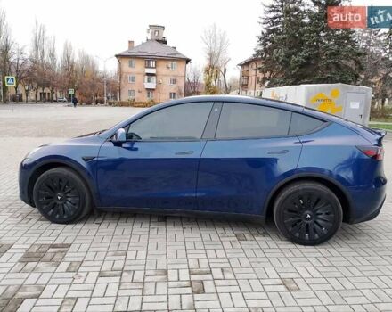 Синій Тесла Model Y, об'ємом двигуна 0 л та пробігом 54 тис. км за 30000 $, фото 5 на Automoto.ua