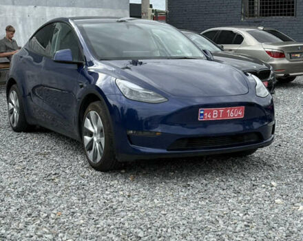 Синий Тесла Model Y, объемом двигателя 0 л и пробегом 31 тыс. км за 22400 $, фото 8 на Automoto.ua
