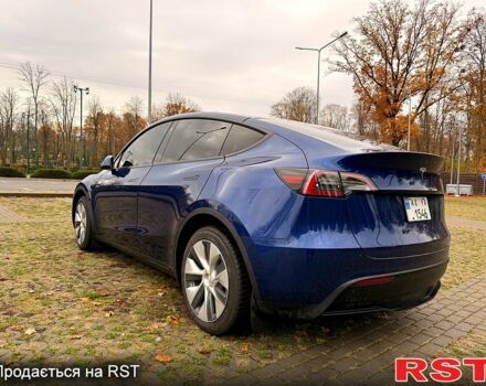 Синий Тесла Model Y, объемом двигателя 0 л и пробегом 46 тыс. км за 31900 $, фото 2 на Automoto.ua